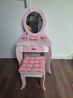 Houten kaptafel, Kinderen en Baby's, Speelgoed | Houten speelgoed, Ophalen, Gebruikt, Meubelstuk of Keukentje
