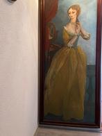 Schilderij C.Morelli, Antiek en Kunst, Kunst | Schilderijen | Klassiek, Ophalen of Verzenden