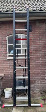 Altrex mounter 2x10 ladder te koop, Doe-het-zelf en Verbouw, Ophalen, Gebruikt, Ladder, Opvouwbaar of Inschuifbaar