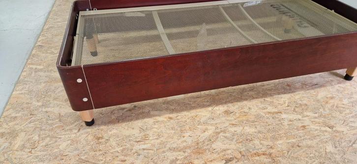 Auping auronde senioren bed  met hooge instap  48 cm, Huis en Inrichting, Slaapkamer | Bedden, Zo goed als nieuw, Eenpersoons