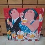 Dikke dames canvas van Leersum, Ophalen