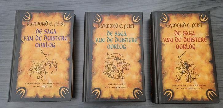 Taymind E.Feist -De saga van de duistere oorlog, Boeken, Fantasy, Zo goed als nieuw, Ophalen