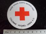 sticker rode kruis korps nederland colonne veghel uden e.o., Verzenden, Zo goed als nieuw, Bedrijf of Vereniging