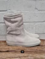 Via Roma 15 - Prachtige leren laarsjes maat 37 - Nieuw €200, Via Roma 15, Wit, Lage of Enkellaarzen, Nieuw