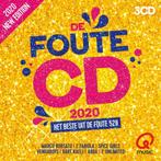 1397 - Qmusic - DE FOUTE CD 2020 - 3CD/BOX - NIEUW, Cd's en Dvd's, Verzenden, Nieuw in verpakking, Pop