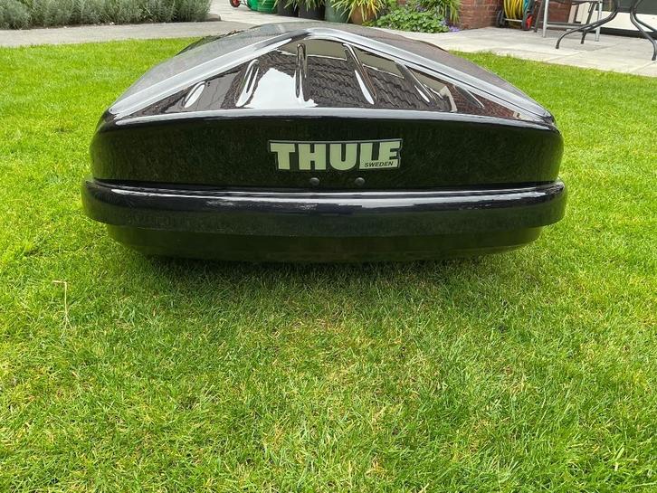 Thule excellence XT black dakkoffer, Auto diversen, Dakkoffers, Gebruikt, Ophalen
