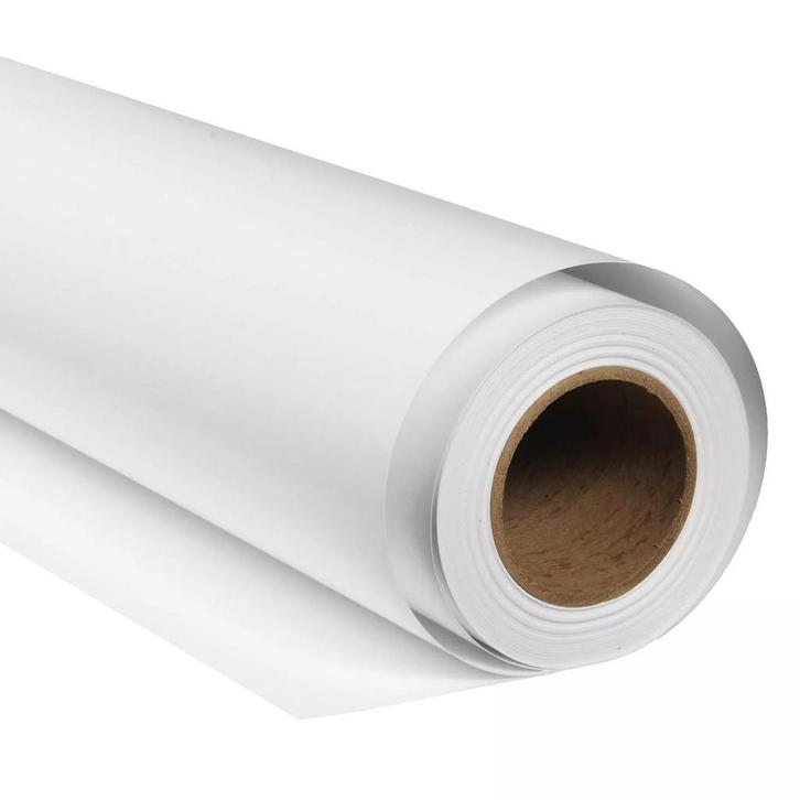 Achtergrondpapier 2m breed Bresser SBP01 Artic white, Audio, Tv en Foto, Fotografie | Fotostudio en Toebehoren, Zo goed als nieuw