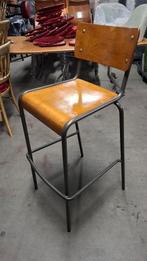 14 satelliet originals student vintage retro industriële set, 5 krukken of meer, 60 tot 90 cm, Ophalen of Verzenden, Zo goed als nieuw