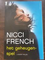 Het Geheugenspel - Nicci French, Ophalen of Verzenden, Gelezen, Nederland
