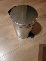 Brabantia Prullenbak 3L - Klein Deukje, Gebruikt, Met pedaal, Ophalen of Verzenden, Minder dan 10 liter