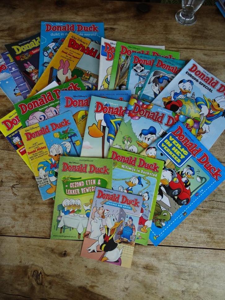 Donald Duck weekbladen Reclame Uitgaven 22 Stuks, Boeken, Stripboeken, Gelezen, Meerdere stripboeken, Ophalen