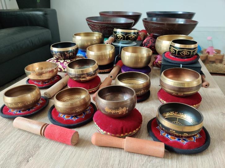 Kies je eigen klankschaal uit, ruim assortiment, lage prijs, Hobby en Vrije tijd, Overige Hobby en Vrije tijd, Nieuw, Ophalen of Verzenden