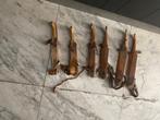 Serie antieke houten schaatsen, Ophalen