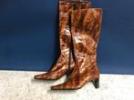 Venice leren laarzen maat 39.5 - Nieuw!, Kleding | Dames, Schoenen, Hoge laarzen, O, O, Bruin