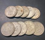 Wilhelmina 10x1 gulden, Ophalen of Verzenden, Zilver