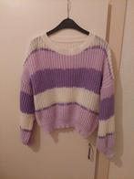 Mooie Trui met strepen van Shein. Maat M., Ophalen of Verzenden, Zo goed als nieuw, Maat 38/40 (M), Paars