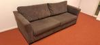 Comfortabele 3-zits bank in bruin stof – modern en stevig, Ophalen of Verzenden, Zo goed als nieuw, Tweepersoons, Bruin