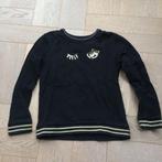 Leuke nette zwarte trui gouden knipoog Europe Kids 122/128, Gebruikt, Europe Kids, Meisje, Trui of Vest