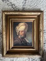 Rembrandt - Oosters Portret - Rijksmuseum Reproductie, Antiek en Kunst, Kunst | Schilderijen | Klassiek, Ophalen of Verzenden