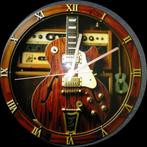 Unieke gitaar klok, perfect voor de mancave, bar, kroeg., Verzamelen, Ophalen of Verzenden, Nieuw, Gebruiksvoorwerp