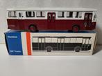 Lion Car  DAF  Stadsbus  rood /wit, Hobby en Vrije tijd, Modelauto's | 1:50, Verzenden, Zo goed als nieuw, Bus of Vrachtwagen
