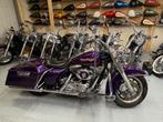 Harley Davidson Road King FLHR - 2002 - Concord Purple, Cardan-aandrijving, Bedrijf, Harley benelux, 2 cilinders