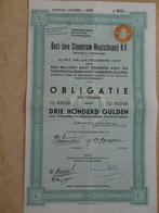 Obligatie Oost - Java Stoomtram - Maatschappij. 1949, Postzegels en Munten, Aandelen en Waardepapieren, Ophalen of Verzenden, Obligatie of Lening