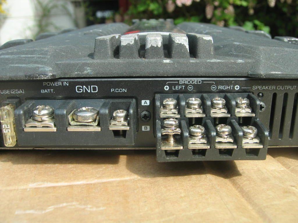 Kenwood KAC-6402 4-Channel Car Amp 400 Watt, Ophalen of Verzenden