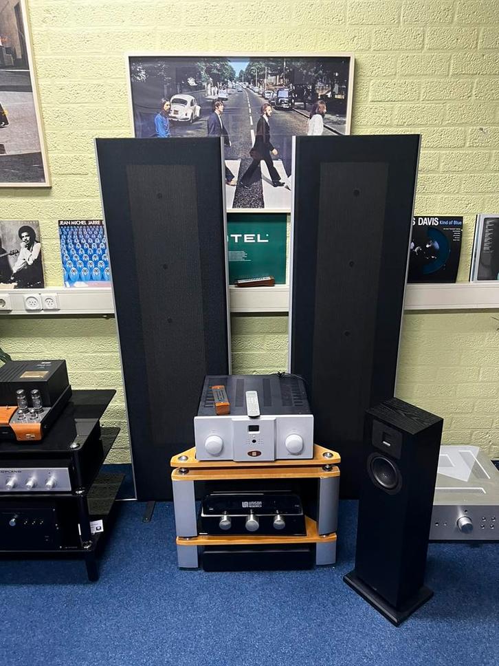 Magnepan 1.7 speakers - nieuwstaat, Audio, Tv en Foto, Luidsprekers, Zo goed als nieuw, Front, Rear of Stereo speakers, Minder dan 60 watt