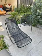 Schommel ligbed en stoel, Tuin en Terras, Ophalen, Zo goed als nieuw, Aluminium