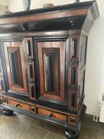 Neo-renaissance Hollandse Pailssanderhouten Kussenkast, Ophalen