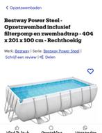 Zwembad 4 x2 met zandfilter pomp erbij, Minder dan 80 cm, Ophalen of Verzenden, Zo goed als nieuw, 200 tot 400 cm