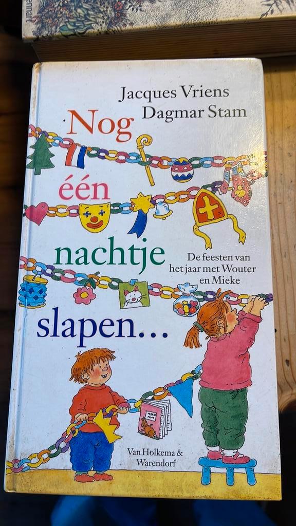 Jacques Vriens - Nog een nachtje slapen, Boeken, Kinderboeken | Jeugd | onder 10 jaar, Zo goed als nieuw, Fictie algemeen, Ophalen of Verzenden