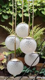 Cascade hanglamp Retro Vintage, Ophalen of Verzenden, Gebruikt, Minder dan 50 cm