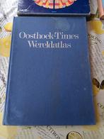 Oosthoek-Times Wereldatlas 1973 jn kartonnen opberg cassette, Ophalen of Verzenden, 1800 tot 2000, Wereld, Landkaart