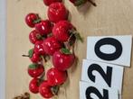 B220 kerst decoratie appels rood, Ophalen of Verzenden, 'T Olde Gre-j, Info@toldegrej.nl, Endepoelstraat 20f Didam