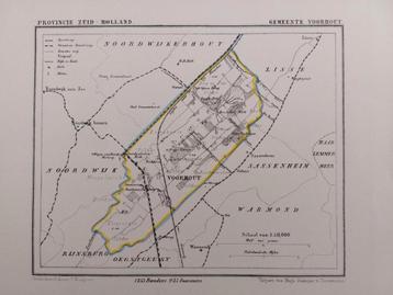 189 / Litho uit 1866 door J. Kuyper van Voorhout ZH beschikbaar voor biedingen