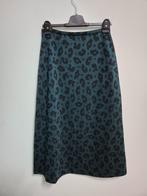Rok91 - Blauw-zwarte lange Fabienne Chapot rok mt S nw €120, Ophalen of Verzenden, Nieuw, Blauw, Onder de knie