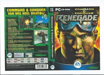 renegade command & conquer incl boekje nederlands beschikbaar voor biedingen