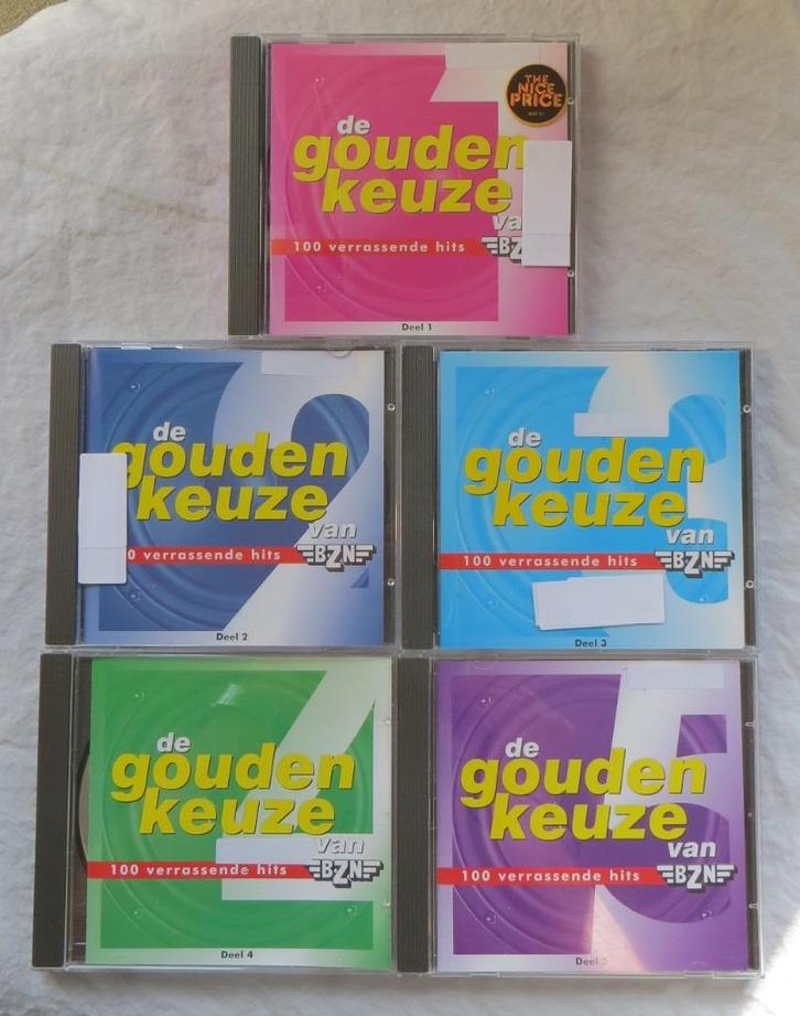 5CD - De gouden keuze - 100 hits (Astrid Nijgh, Commodores ), Cd's en Dvd's, Cd's | Verzamelalbums, Ophalen of Verzenden