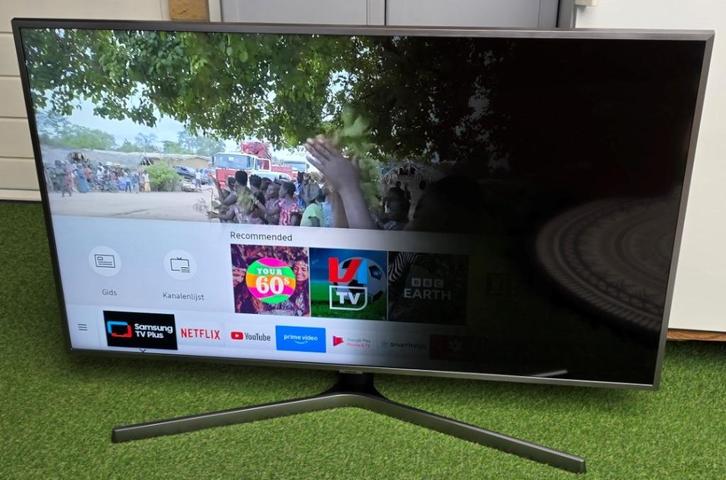 Samsung UE50NU7440S 4K Smart TV 2019 Half donker DEFECT, Audio, Tv en Foto, Televisies, 100 cm of meer, Samsung, 50 Hz, Smart TV