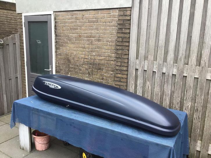 Hapro Probox 325 Dakkoffer - Ski's/Vishengels, Auto diversen, Dakkoffers, Gebruikt, Ophalen of Verzenden