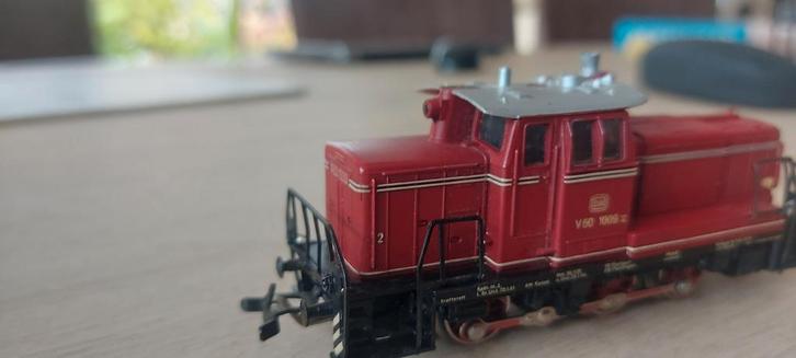Märklin DB dieselrangeerloc br V60 1009 artnr 3065 aut.kop., Hobby en Vrije tijd, Modeltreinen | H0, Ophalen of Verzenden