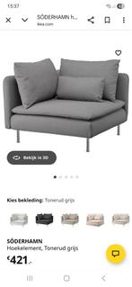 2x Soderhamn hoekelement met verschillende bekleding., Huis en Inrichting, Gebruikt, 75 tot 100 cm, Ophalen of Verzenden, Stof