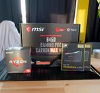 AMD Ryzen 9 5900X Boxed + B450 MSI + 64 GB Ram, Computers en Software, Processors, Ophalen of Verzenden, Zo goed als nieuw, AMD Ryzen 9