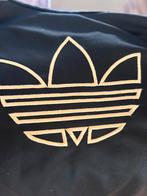 Adidas vest zwart/goud - S/M, Ophalen of Verzenden, Zo goed als nieuw, Maat 48/50 (M), Zwart