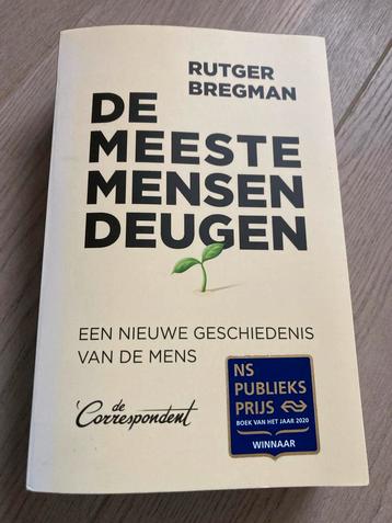 De Meeste Mensen Deugen - Rutger Bregman beschikbaar voor biedingen