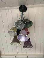Zuiver granny hanglamp / Kare kleurrijke hanglamp, Huis en Inrichting, Ophalen of Verzenden, Minder dan 50 cm