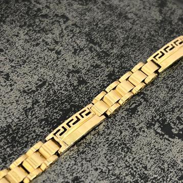 18k gouden armband rolex schakel massief beschikbaar voor biedingen