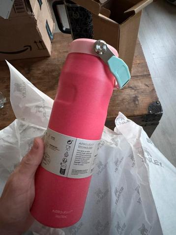 Stanley Iceflow Flip Straw 2.0 Waterfles Rietje Watermelon beschikbaar voor biedingen